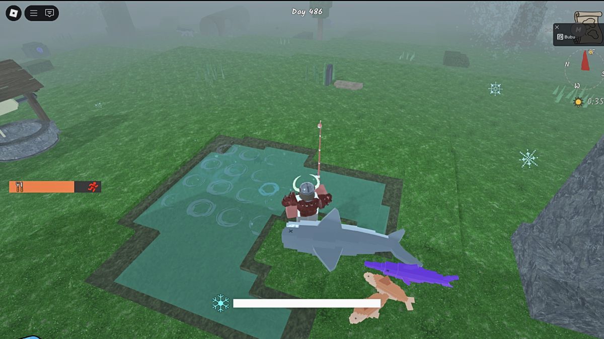 Fishing & Animal Taming in 99 Nights in the Forest